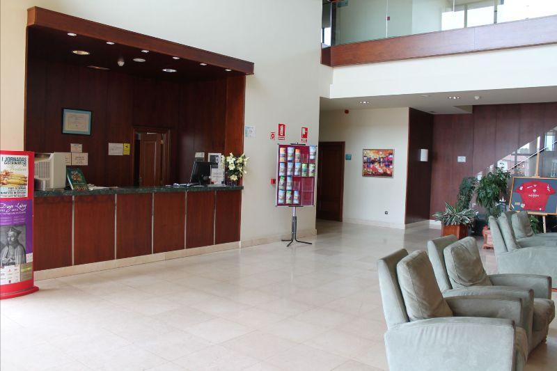 Hotel Villa De Almazán Beltér fotó